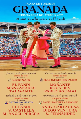Granada bullfighting 2025