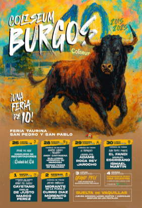 Burgos bullfigting 2025
