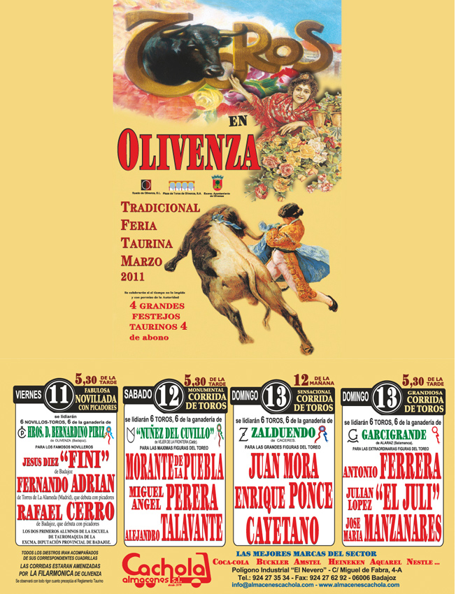 Poster Feria de Olivenza