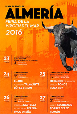 Poster ALMERIA TOROS POSTER FAIR 2016